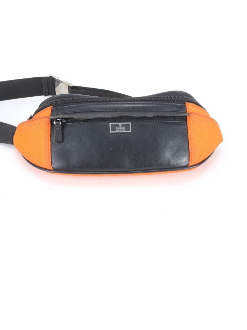 ★SOLD★ Gucci 018 Leather Belt Bag 2-Way Crossbody Body Waist Pouch Shoulder Tote - Picture 6 of 10